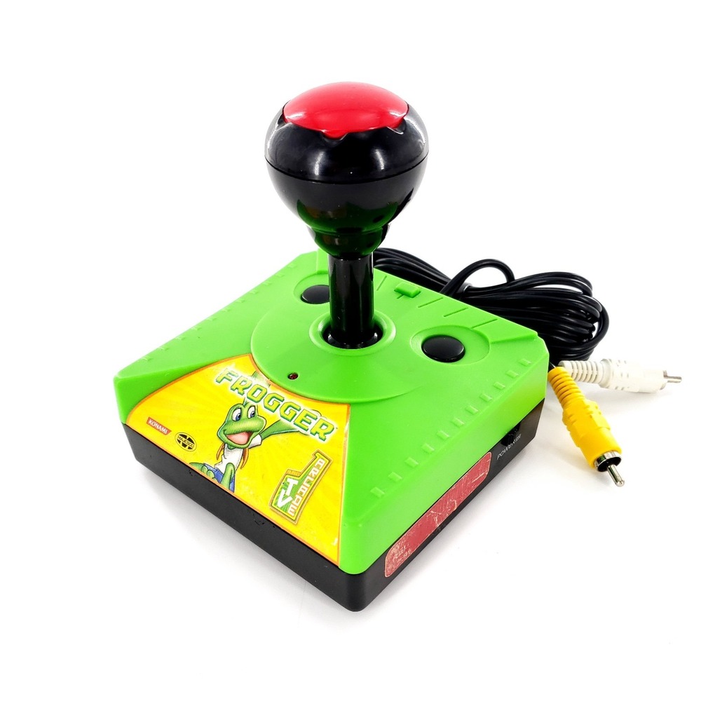 Konami Frogger TV Arcade Plug & Play Joystick JS-140 2004 Tested & Works